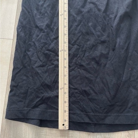 Babaton Artizia Dress Small Shoulder Pad Black T-Shirt Style Crew Neck Casual - Picture 4 of 5